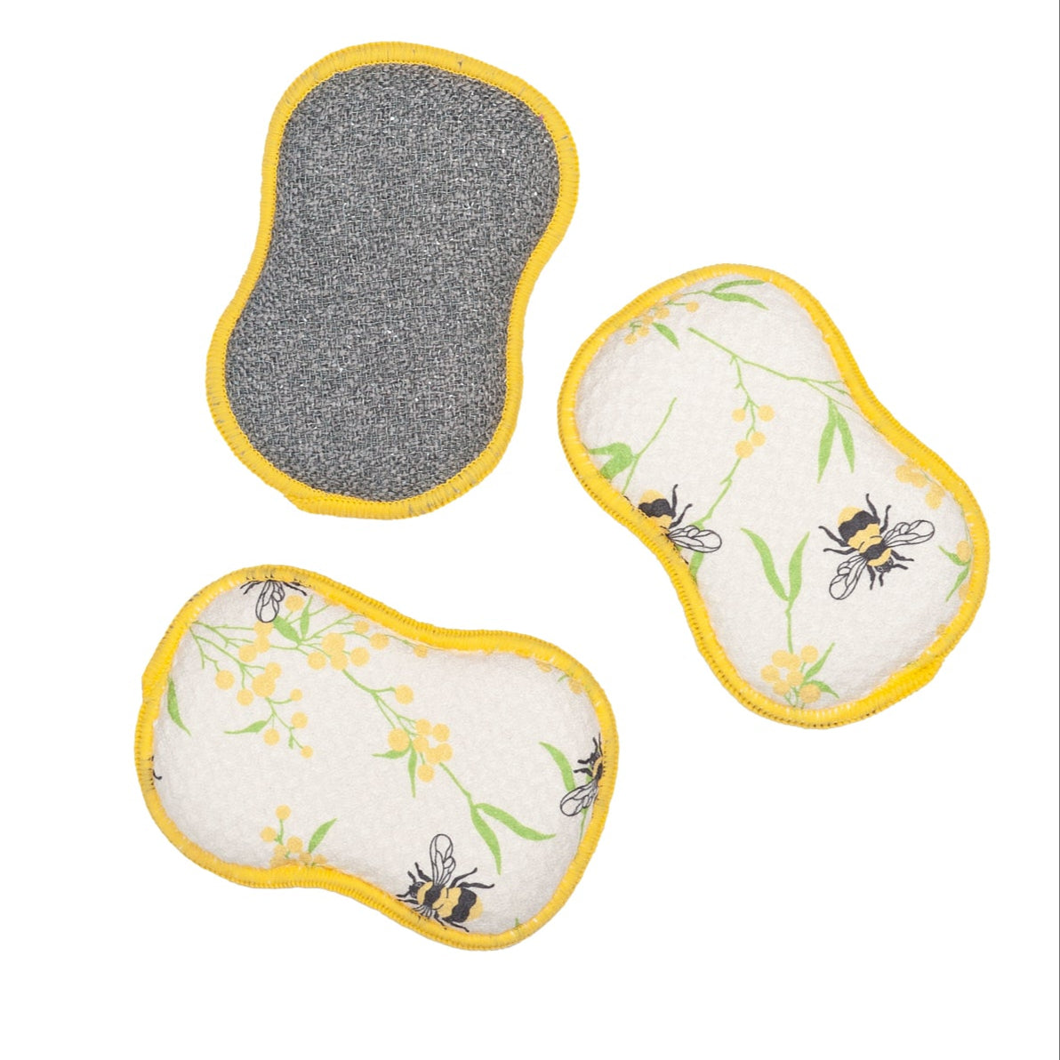 Esponjas reutilizables (juego de 3) - Bumblebee