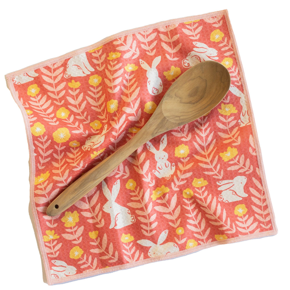 Mighty Mini Towel (Set of 3) Reversible - Nuthatch Bunny Meadows kitchen towels Once Again Home Co.   