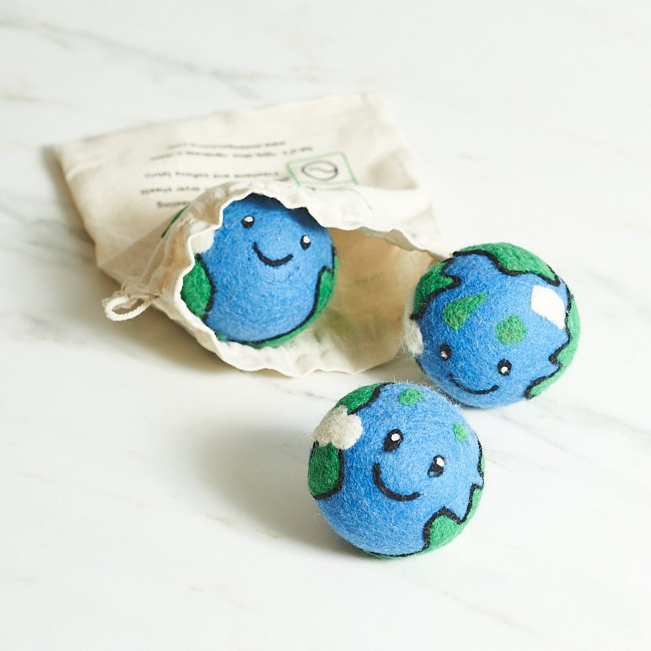 Assorted Wool Dryer Balls - 5 patterns
