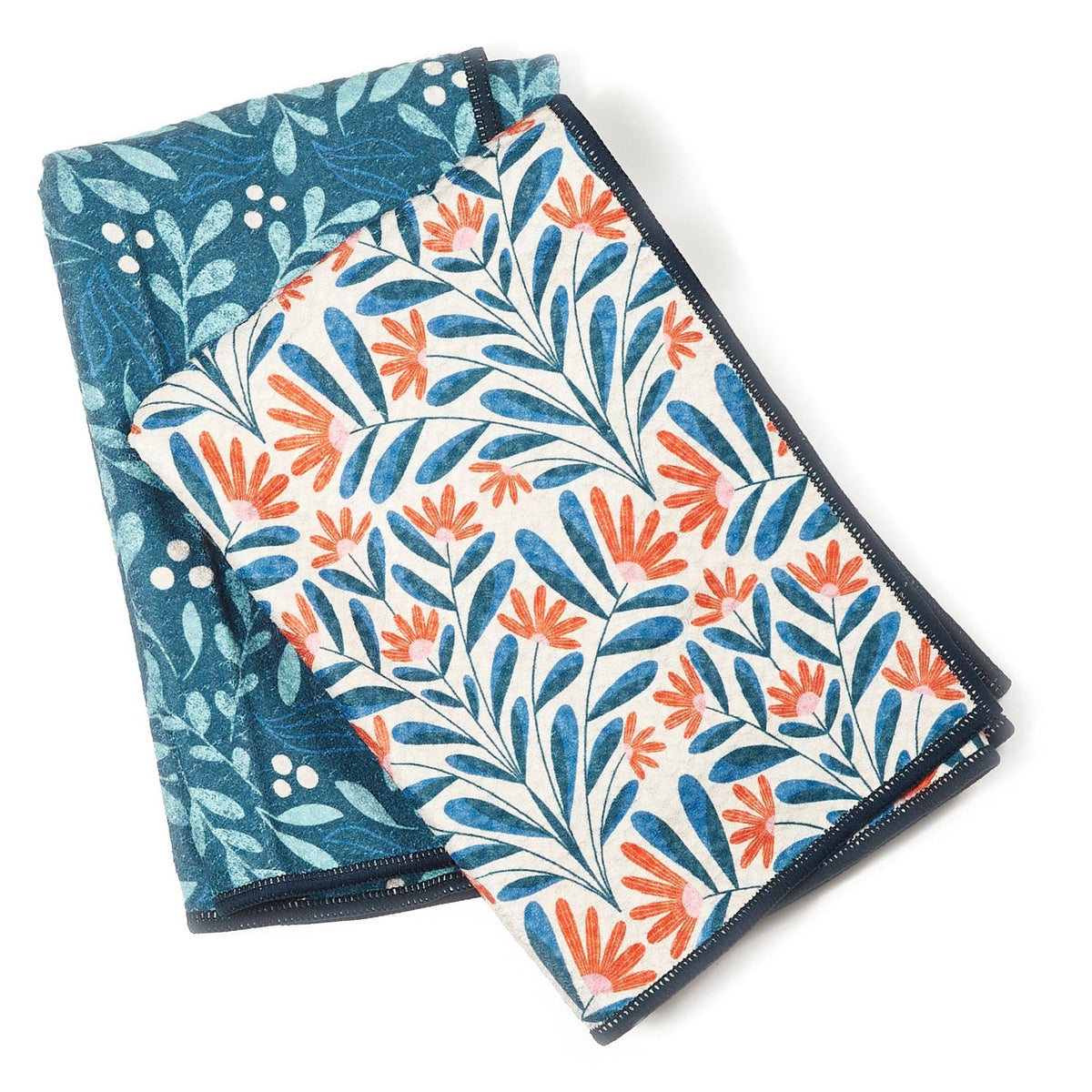 Double Duty Towel (set of 2) Reversible - RJW Sflora