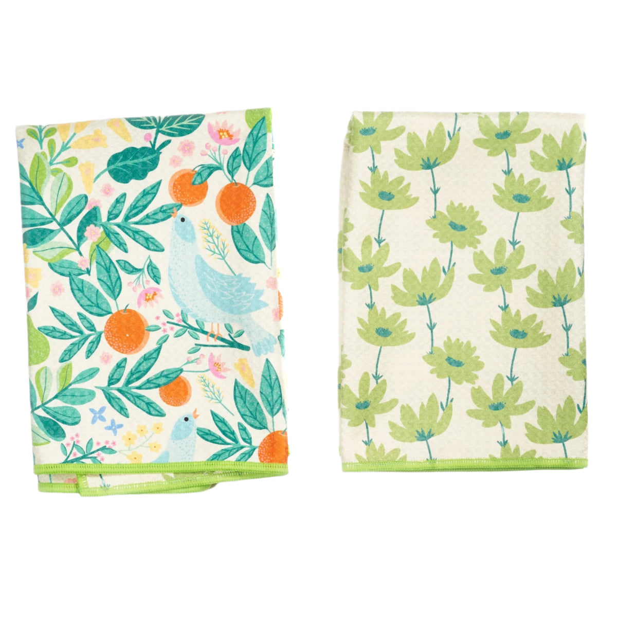 Double Duty Towel (set of 2) Reversible - MT Partridge Family