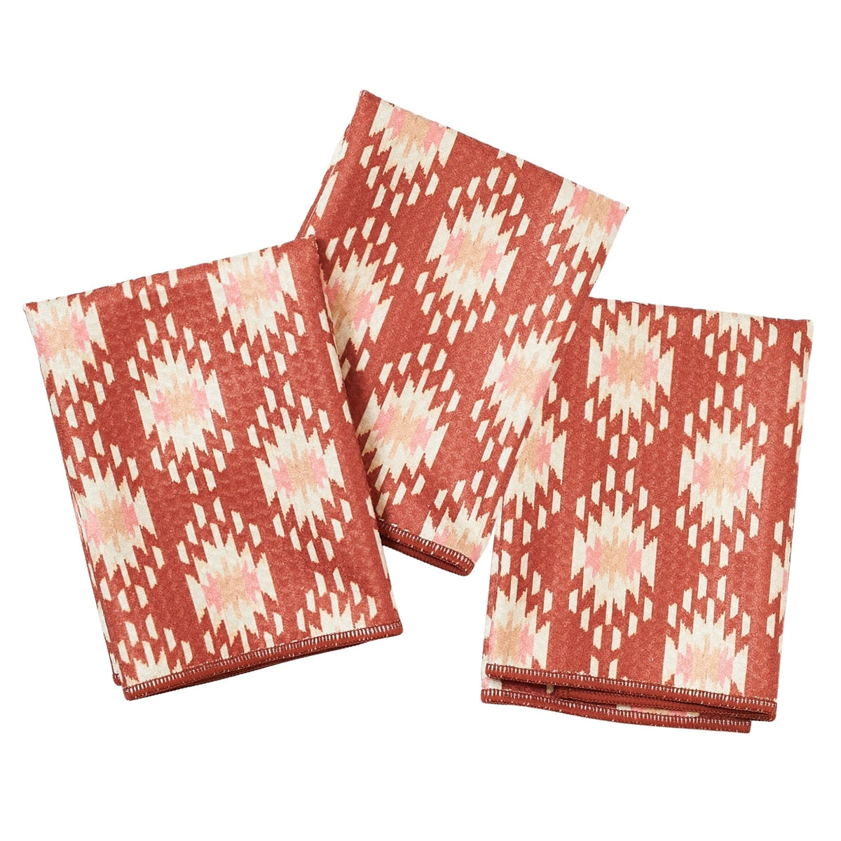 Mighty Mini Towel (Set of 3) Reversible - Signature Collection Cacti