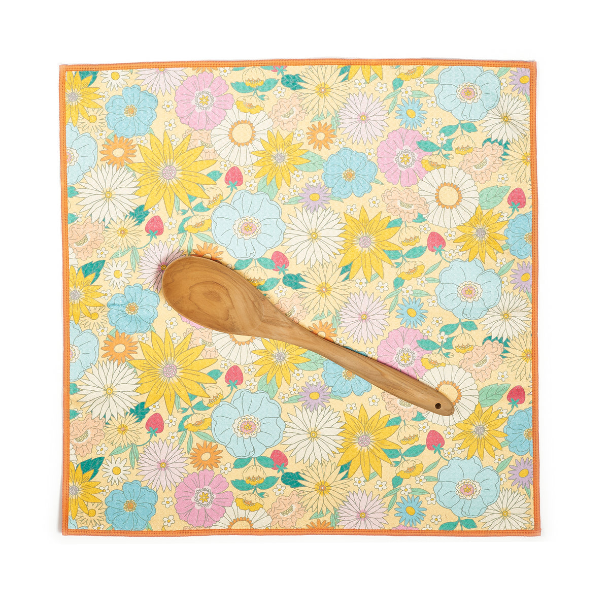 Double Duty Towel (set of 2) Reversible - MT Daisies