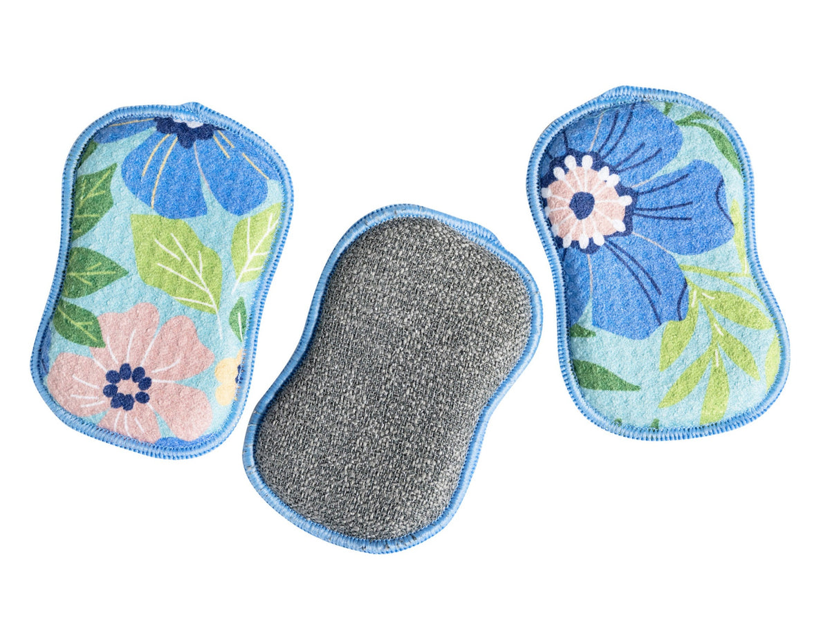 RE:usable Sponges (Set of 3) - Garden Sponges &amp; Scouring Pads Once Again Home Co.   