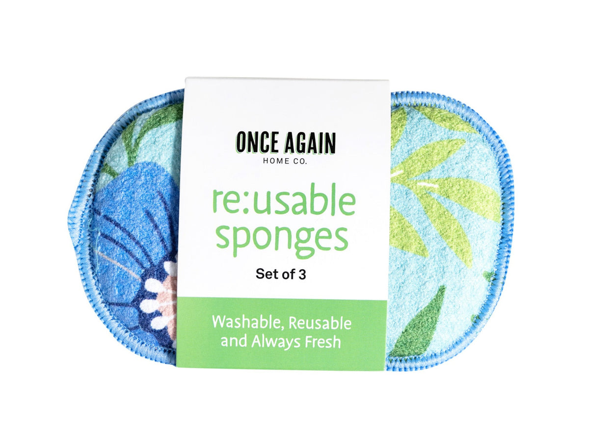 RE:usable Sponges (Set of 3) - Garden