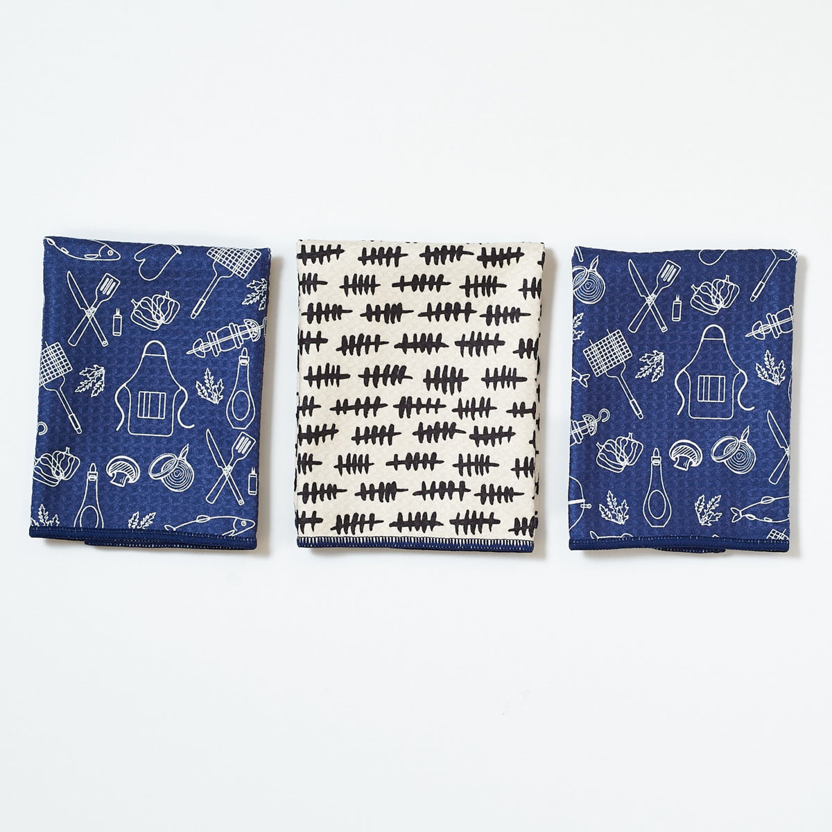 Mighty Mini Towel (Set of 3) Reversible - Signature Collection Dad’s Grill