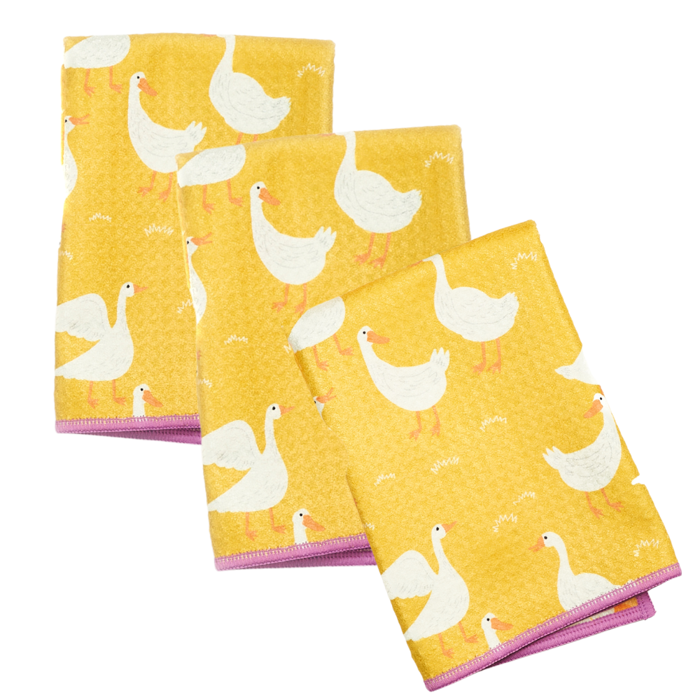 Mighty Mini Towel (Set of 3) Reversible - MT Daffodil