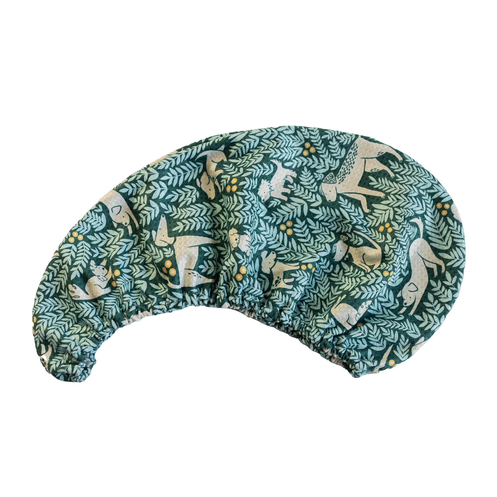 Hair Towel Wrap - Nuthatch Dog Park Hair Care Wraps Once Again Home Co. Teal  