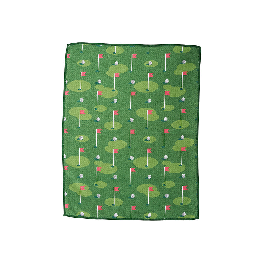 Enjoy Towel - Putt Putt Fitness Towel Once Again Home Co. Green  