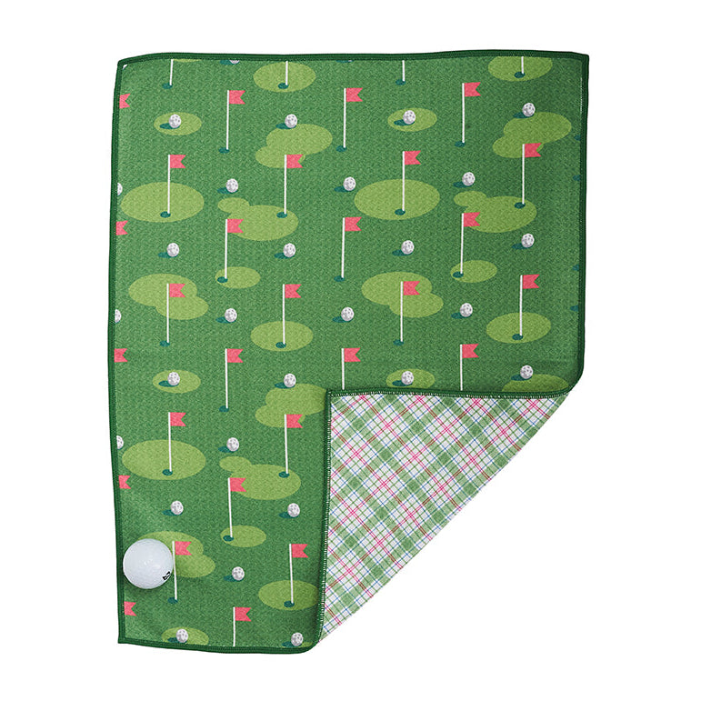 Enjoy Towel - Putt Putt Fitness Towel Once Again Home Co. Green  