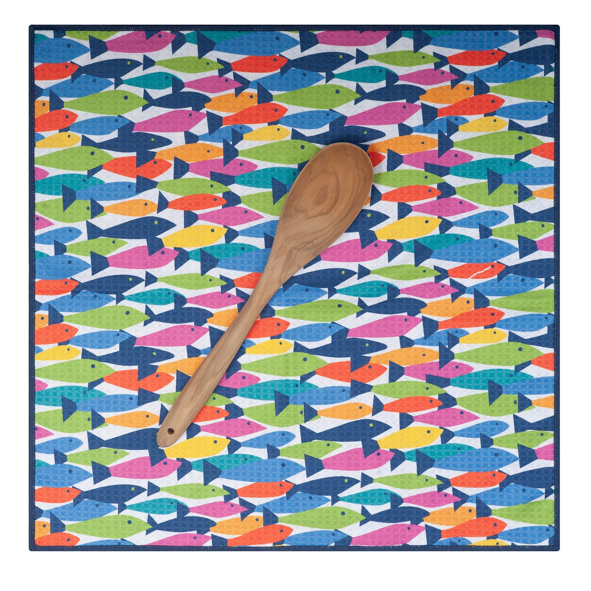 Double Duty Towel (set of 2) Reversible - KN Fish