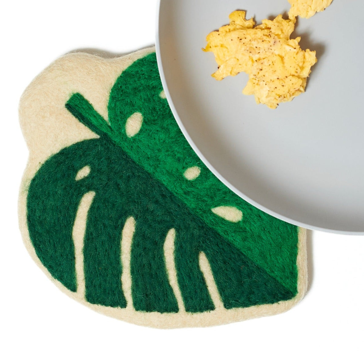 Wool Trivet - Foliage