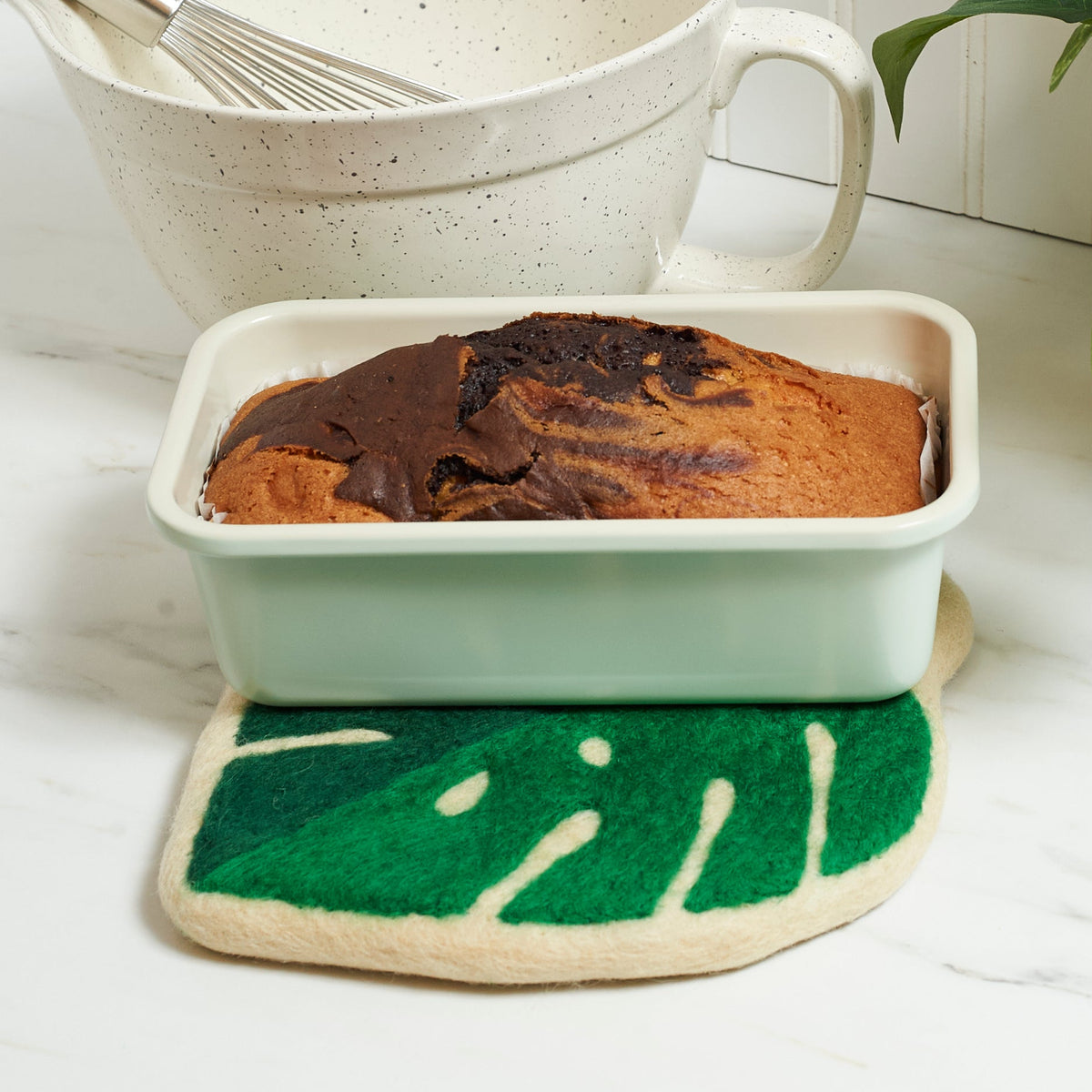 Wool Trivet - Foliage