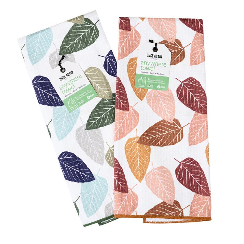 Anywhere Towel - Fall Leaves Kitchen Towels Once Again Home Co.   