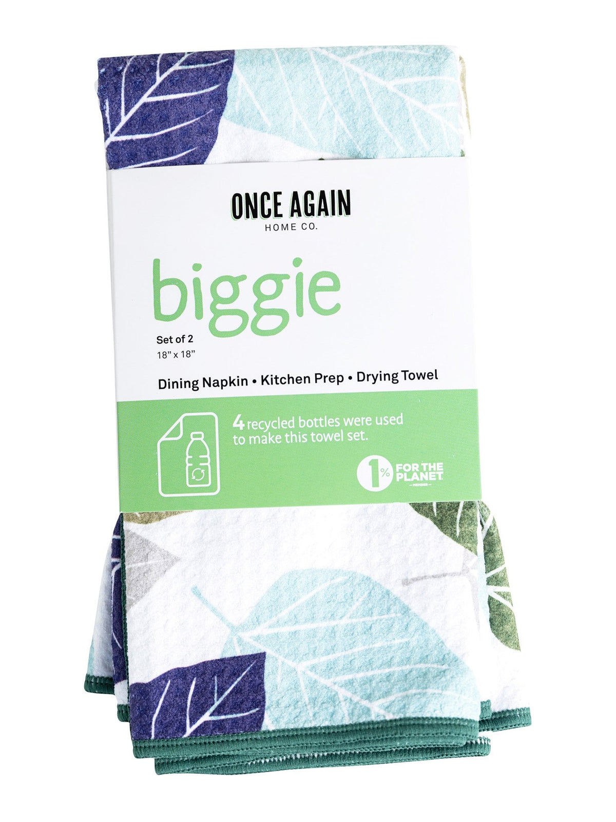 Biggie Towel (set of 2) Fall Leaves