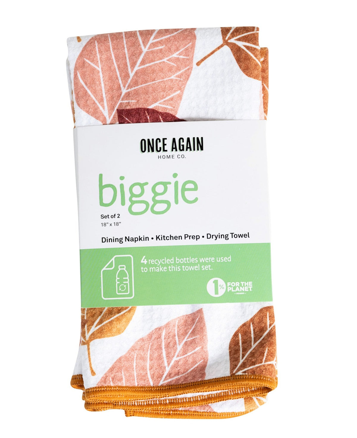 Biggie Towel (set of 2) Fall Leaves