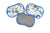 RE:usable Sponges (Set of 3) - Flower Field Sponges & Scouring Pads Once Again Home Co.   
