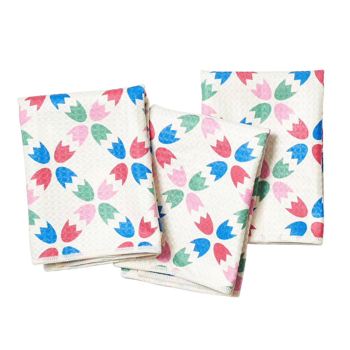 Mighty Mini Towel (Set of 3) Reversible - RJW Spring Growth