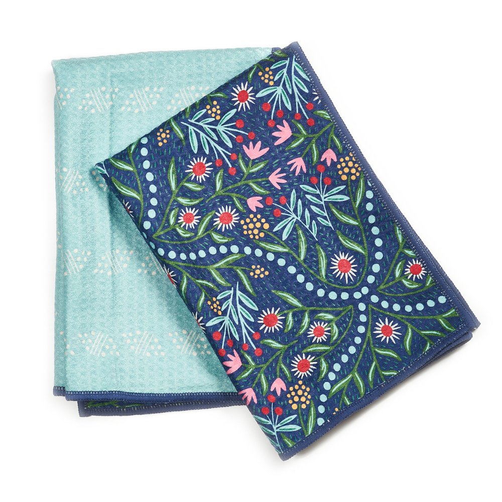 Toalla de doble uso (juego de 2) reversible - RJW Glitz