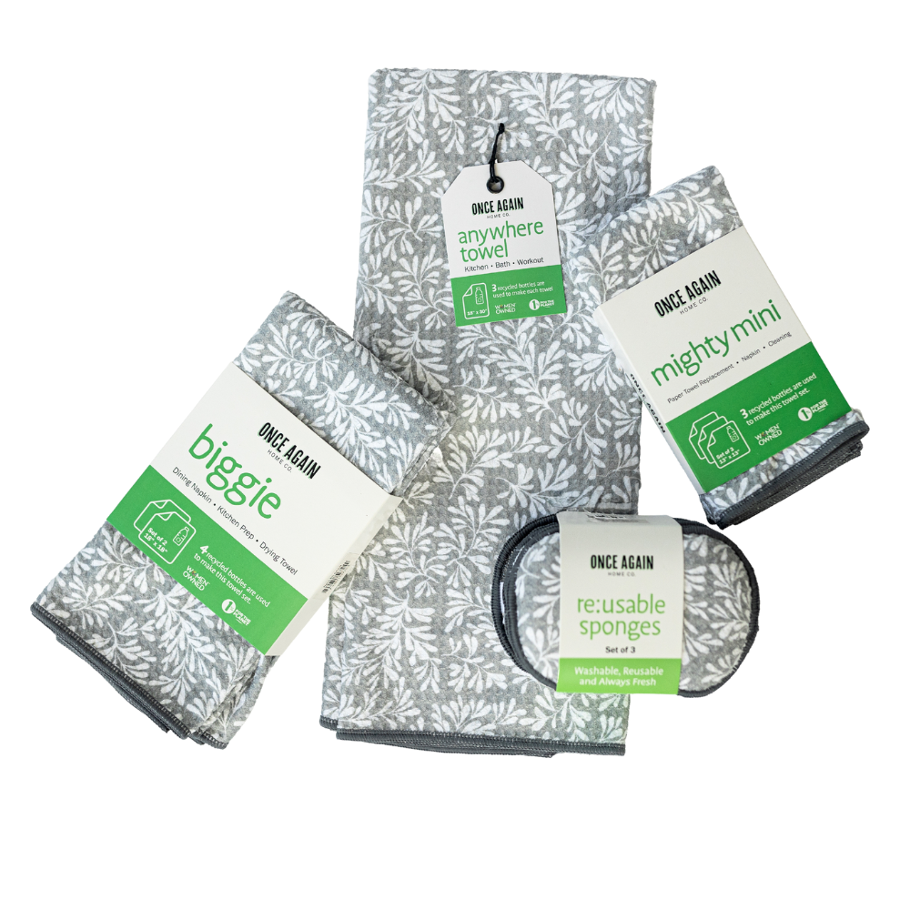 Ready, Set, Go Biggie Bundle - Herbage in Grey Sponges &amp; Scouring Pads Once Again Home Co. Grey  