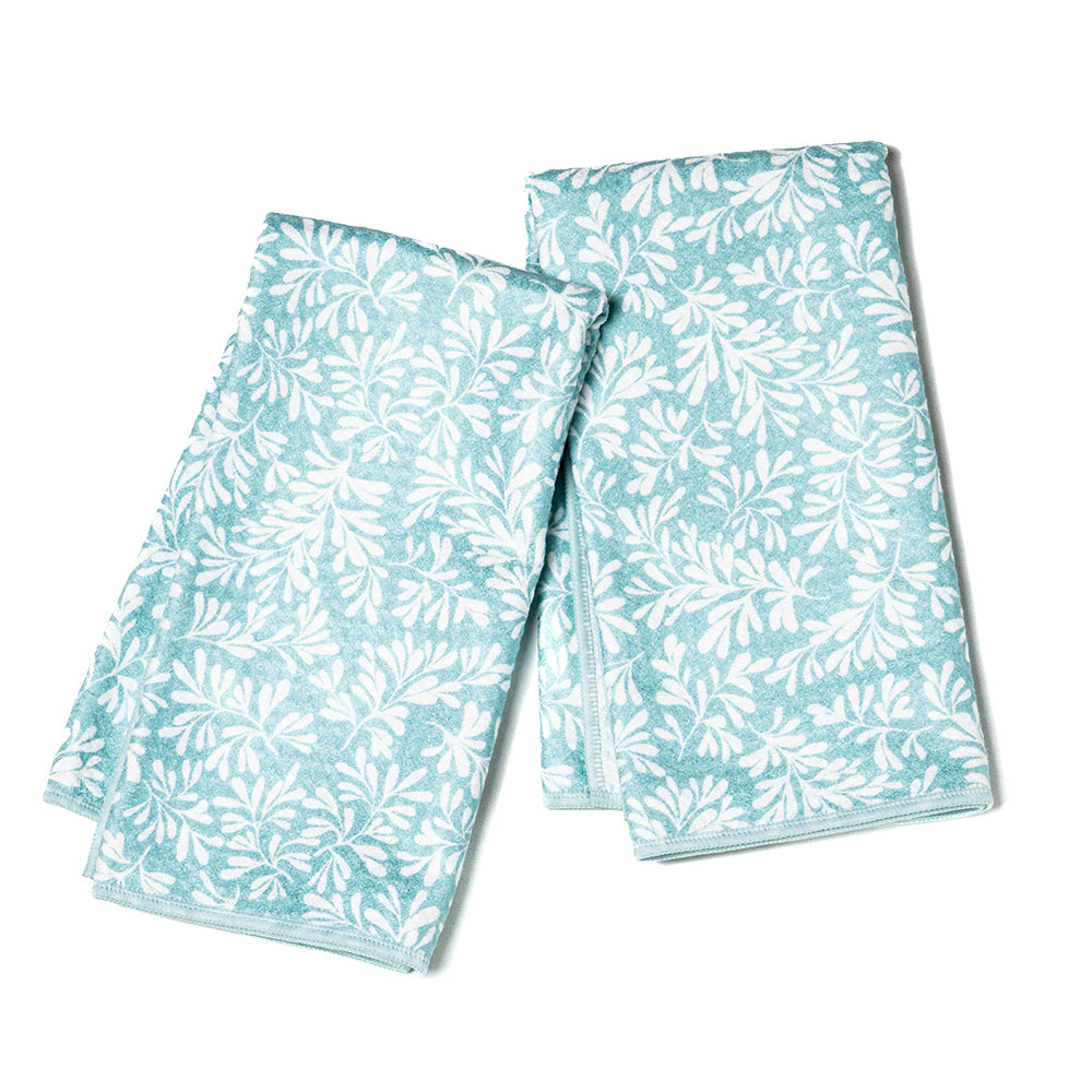Ready, Set, Go Biggie Bundle - Herbage in Turquoise Sponges &amp; Scouring Pads Once Again Home Co.   