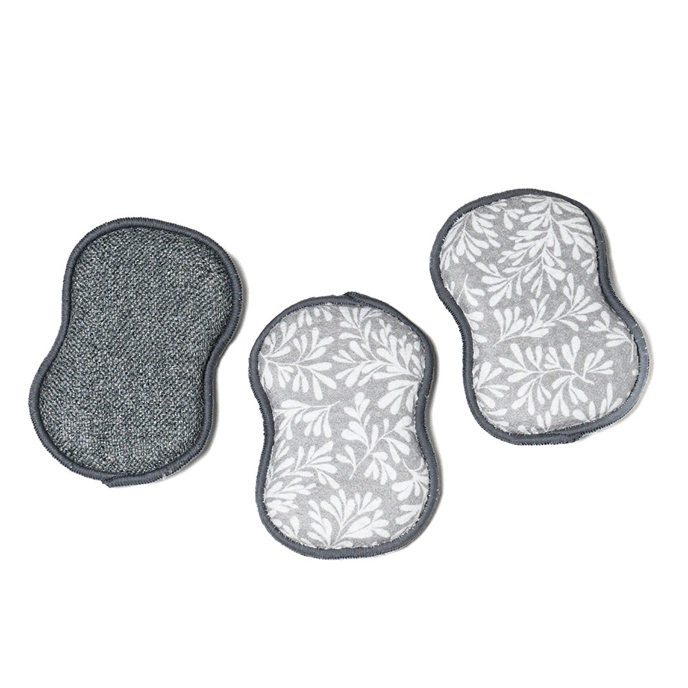 Ready, Set, Go Biggie Bundle - Herbage in Grey Sponges &amp; Scouring Pads Once Again Home Co.   