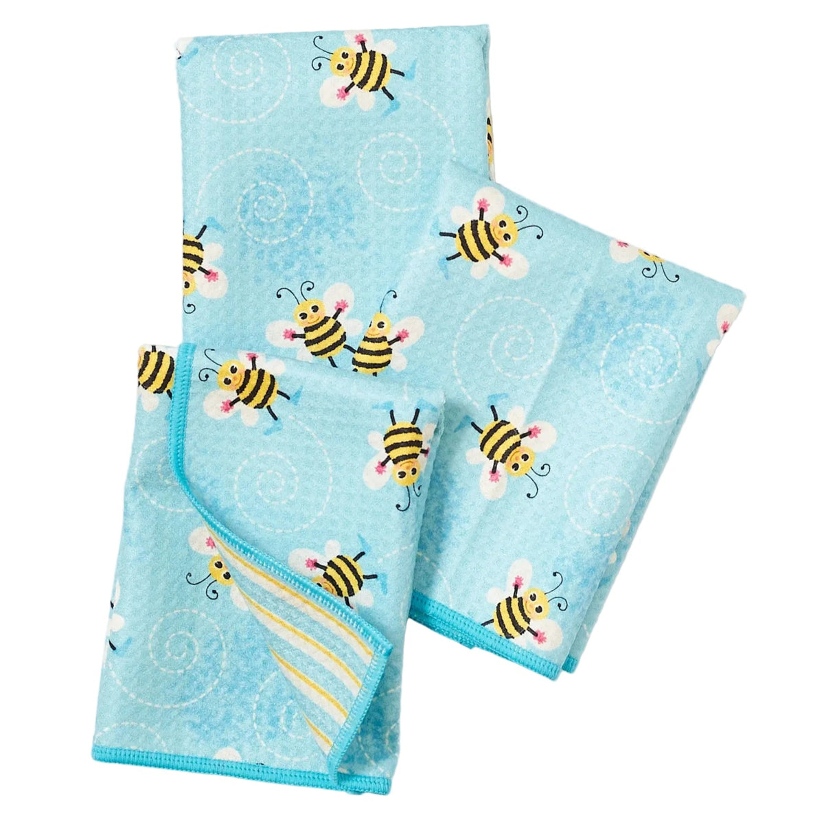 Mighty Mini Towel (Set of 3) Reversible - Mary Engelbreit Hive