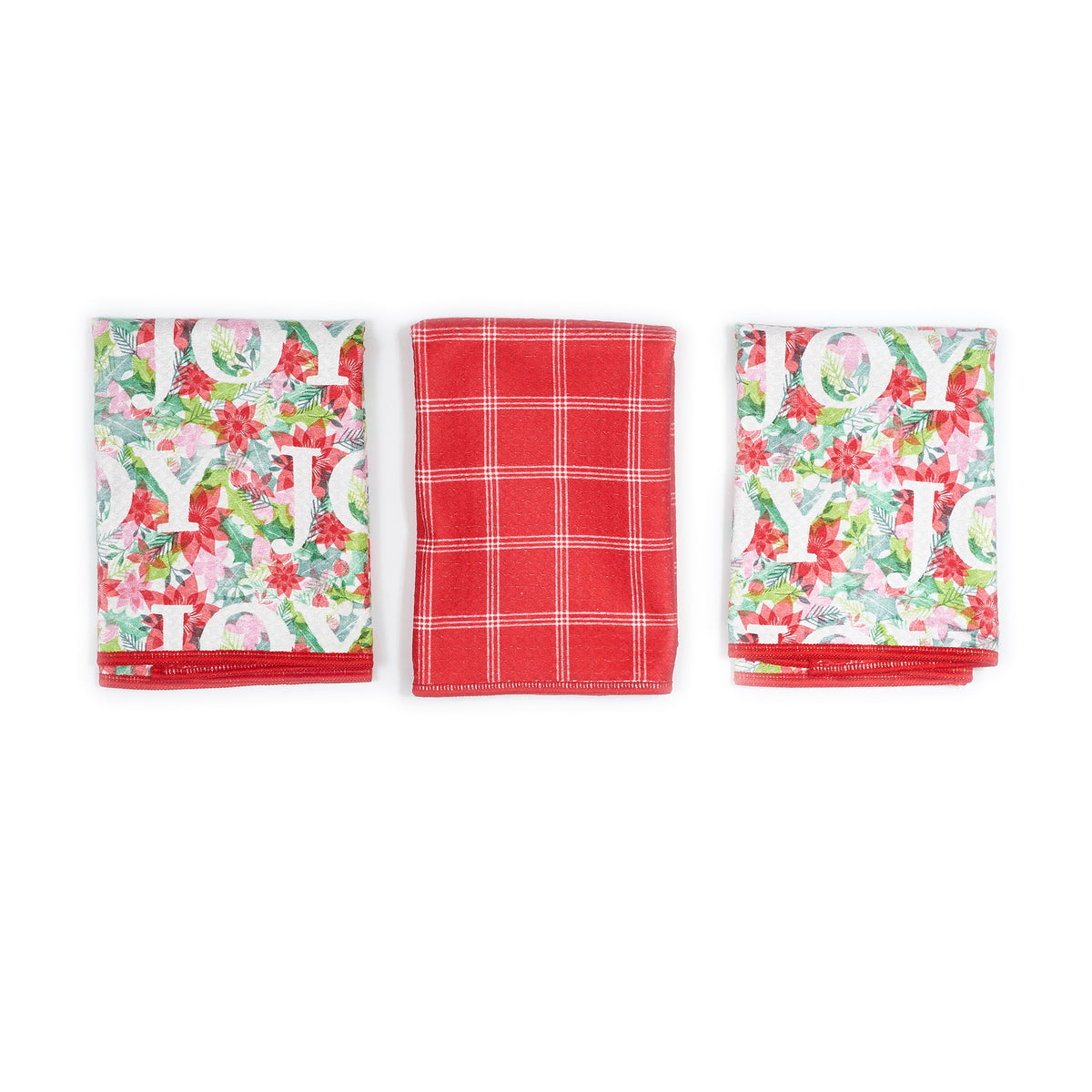 Mighty Mini Towel (Set of 3) Reversible - Marie Le Moal Joyful Foliage