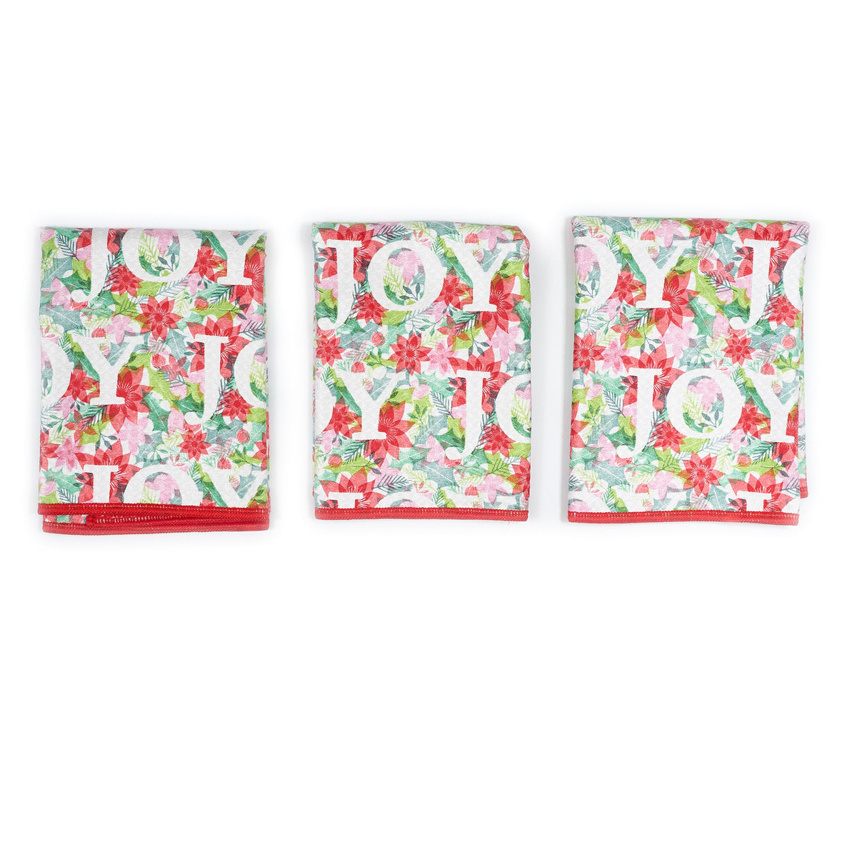 Mighty Mini Towel (Set of 3) Reversible - Marie Le Moal Joyful Foliage