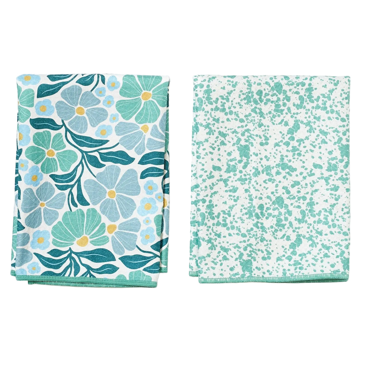 Double Duty (set of 2) reversible - Crow Canyon Linda Splatter