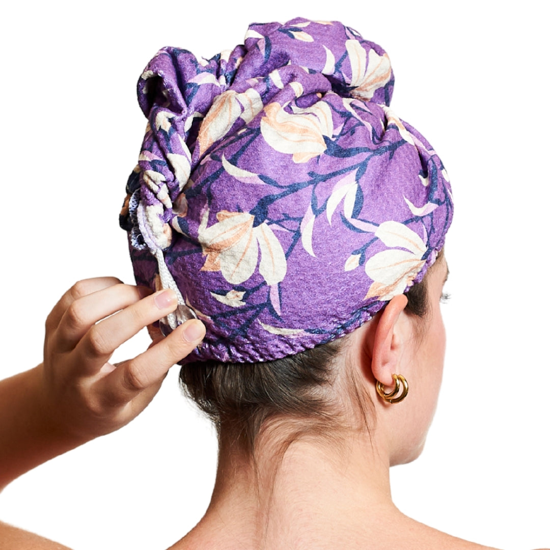Hair Towel Wrap Double Sided - JL Magnolia