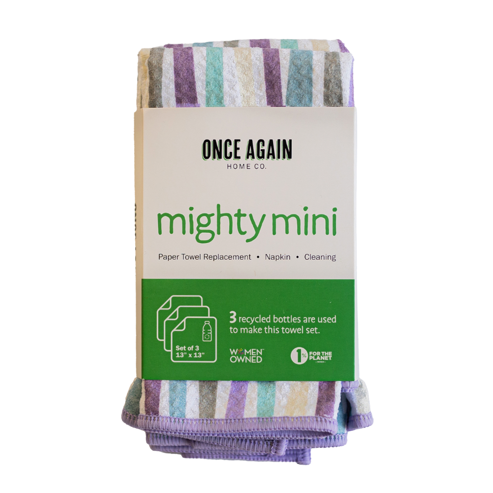 Assorted Mighty Mini Towel (Set of 3) - Lilac Kitchen Towels Once Again Home Co.   