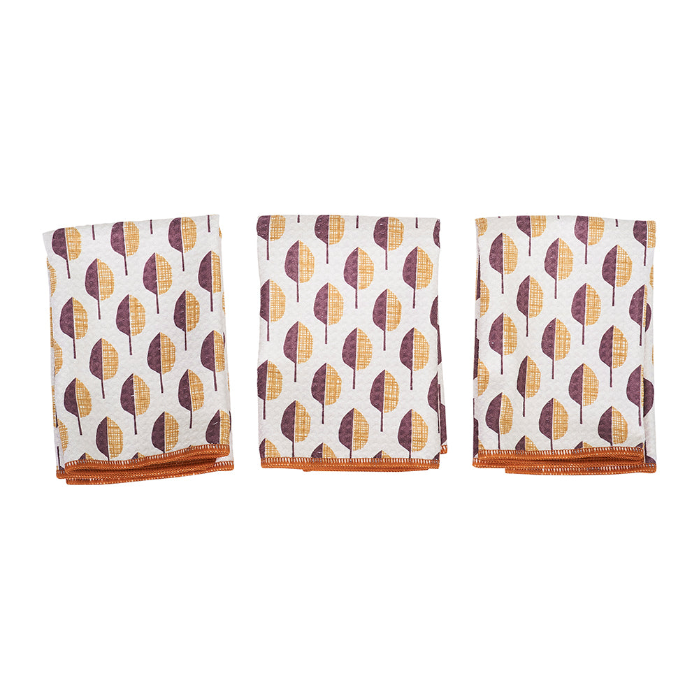 Mighty Mini Towel (Set of 3) Reversible - HJ Mod Sunflower