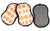 RE:usable Sponges (Set of 3) - Halloween Moon Sponges & Scouring Pads Once Again Home Co.   