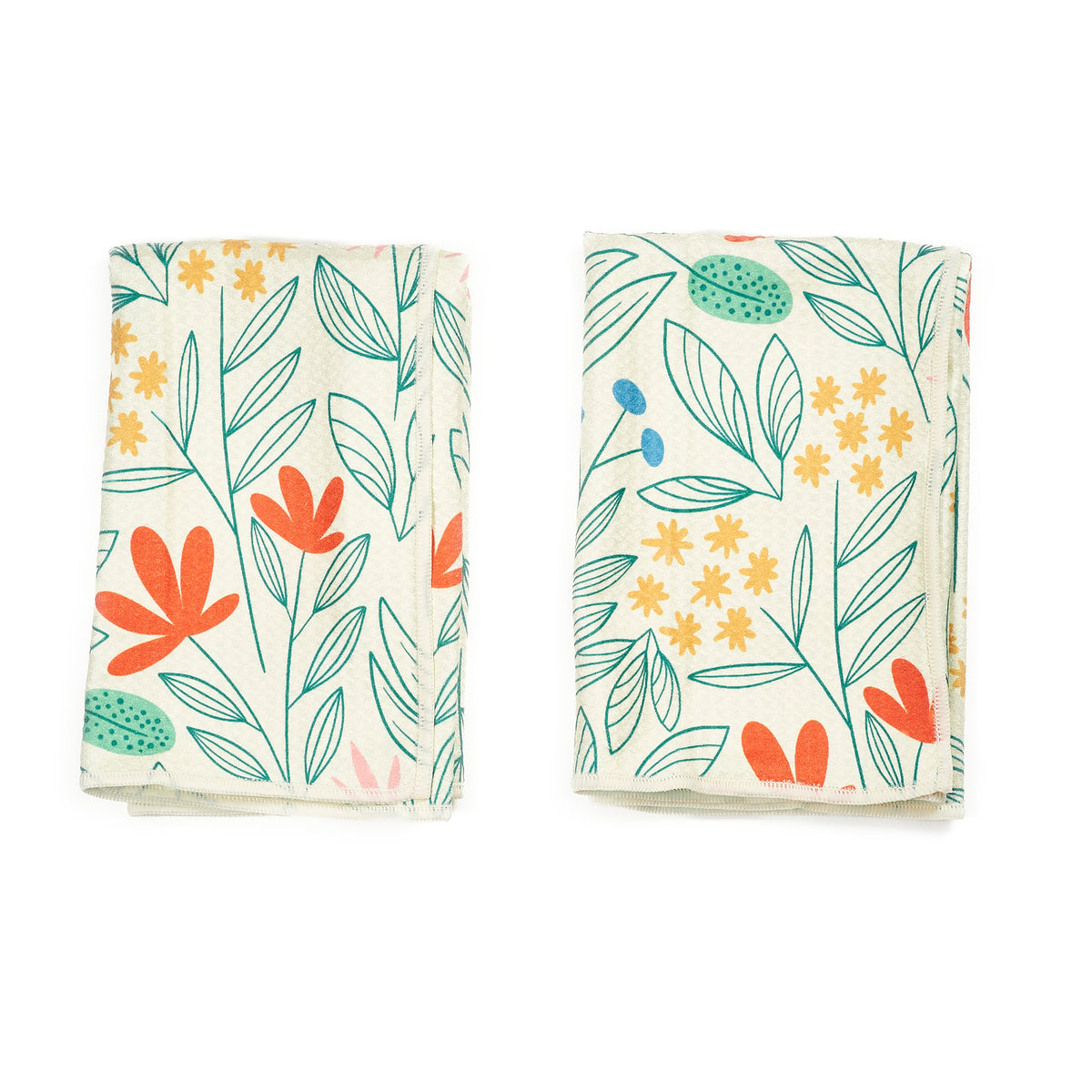 Double Duty Towels (set of 2) Reversible - RJW New Bloom