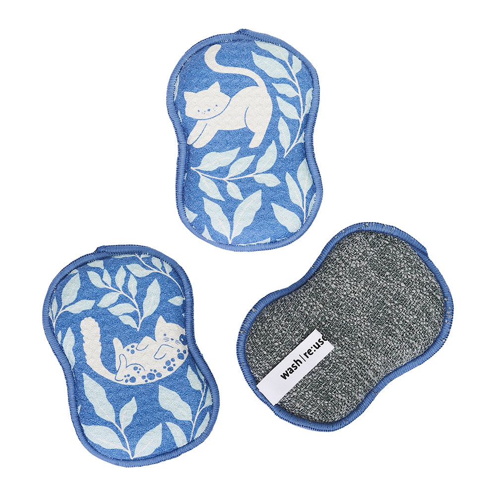 RE:usable Sponges (Set of 3) - Nuthatch Cat Club
