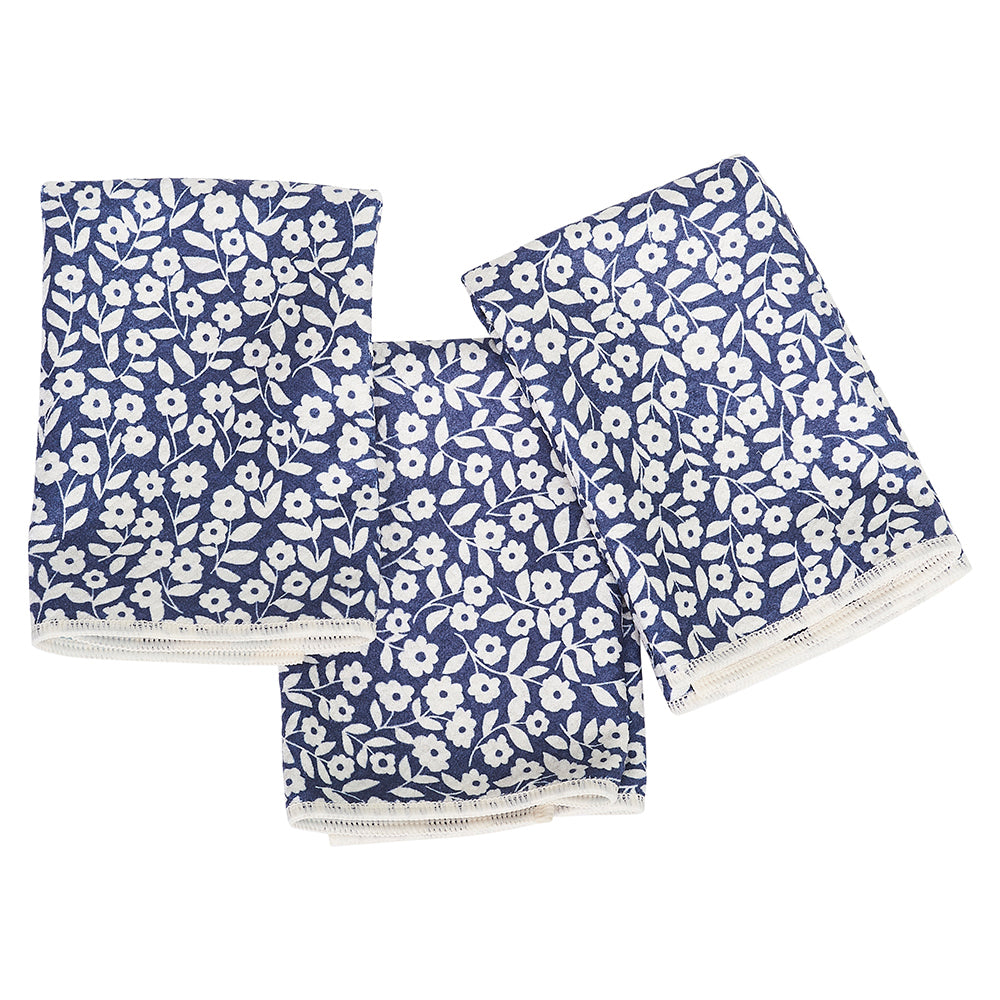 Mighty Mini Towel (Set of 3) Reversible - Nuthatch Birdsong