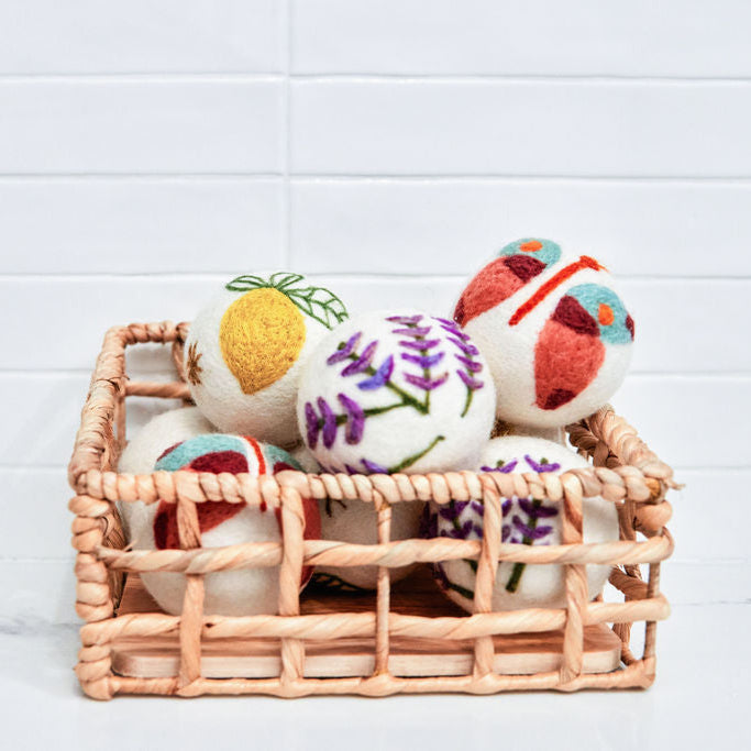 Laundry Wool Dryer Balls - Set of 3 RJW Sflora