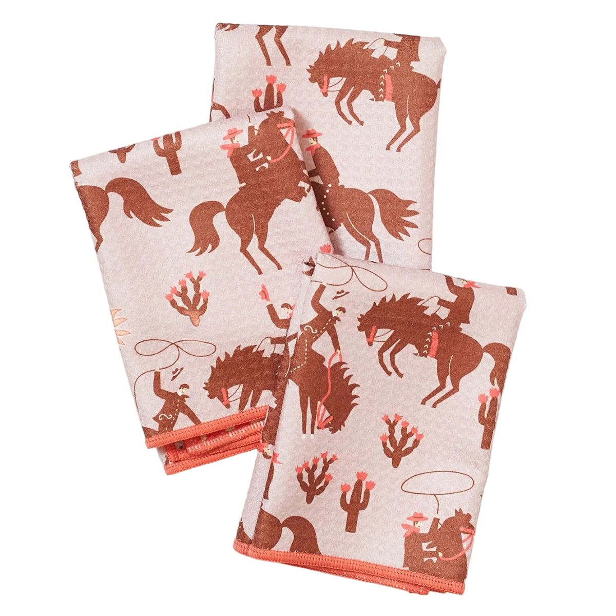 Mighty Mini Towel (Set of 3) Reversible - Signature Collection Rodeo