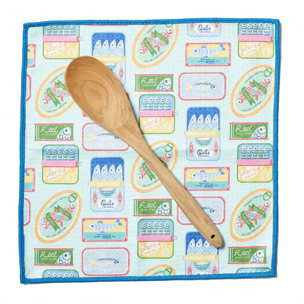 Mighty Mini Towel (Set of 3) Reversible - MT Sardines