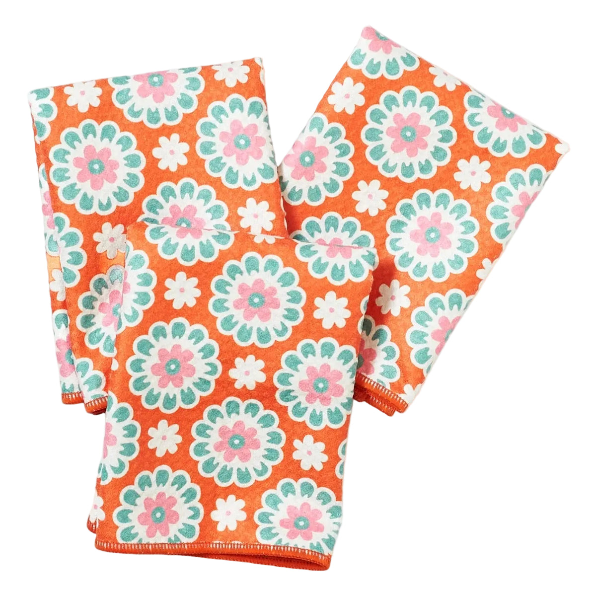 Mighty Mini Towel (Set of 3) Reversible - Heather Jacobs Sugar Skull