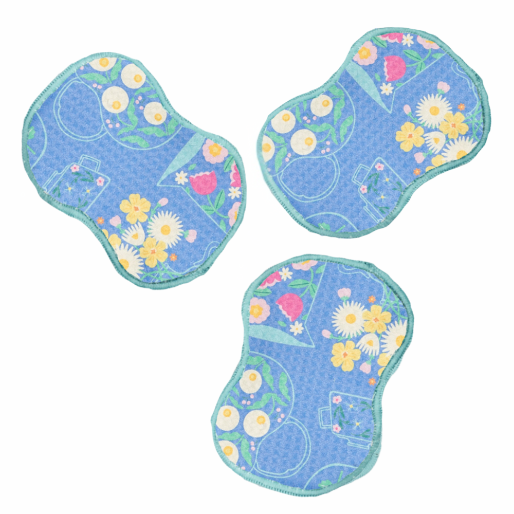 Éponges réutilisables (lot de 3) - Théière MT Flower 