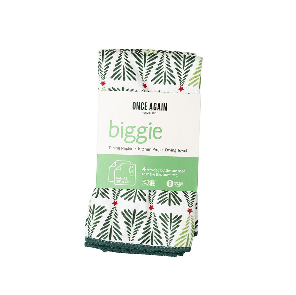 Biggie Towel (set of 2) - Tree Lot