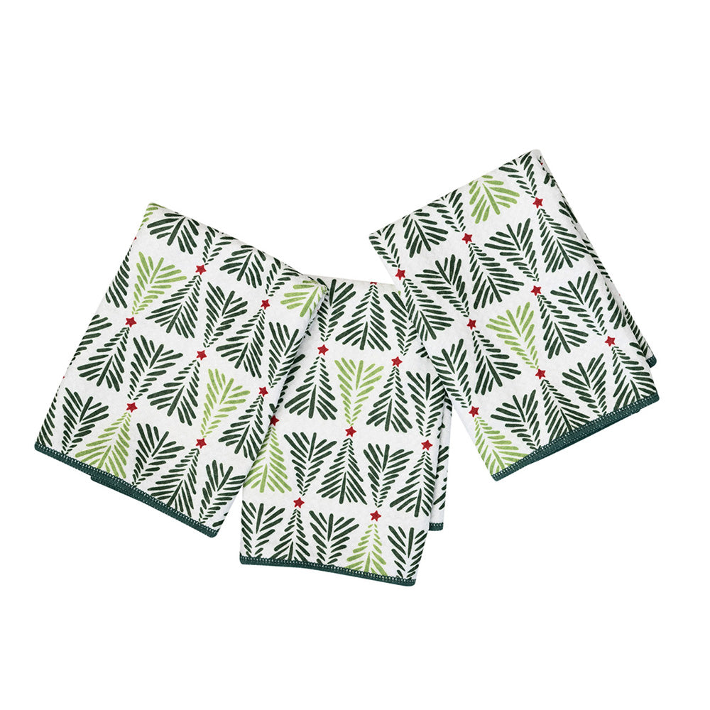 Mighty Mini Towel (Set of 3) - Tree Lot