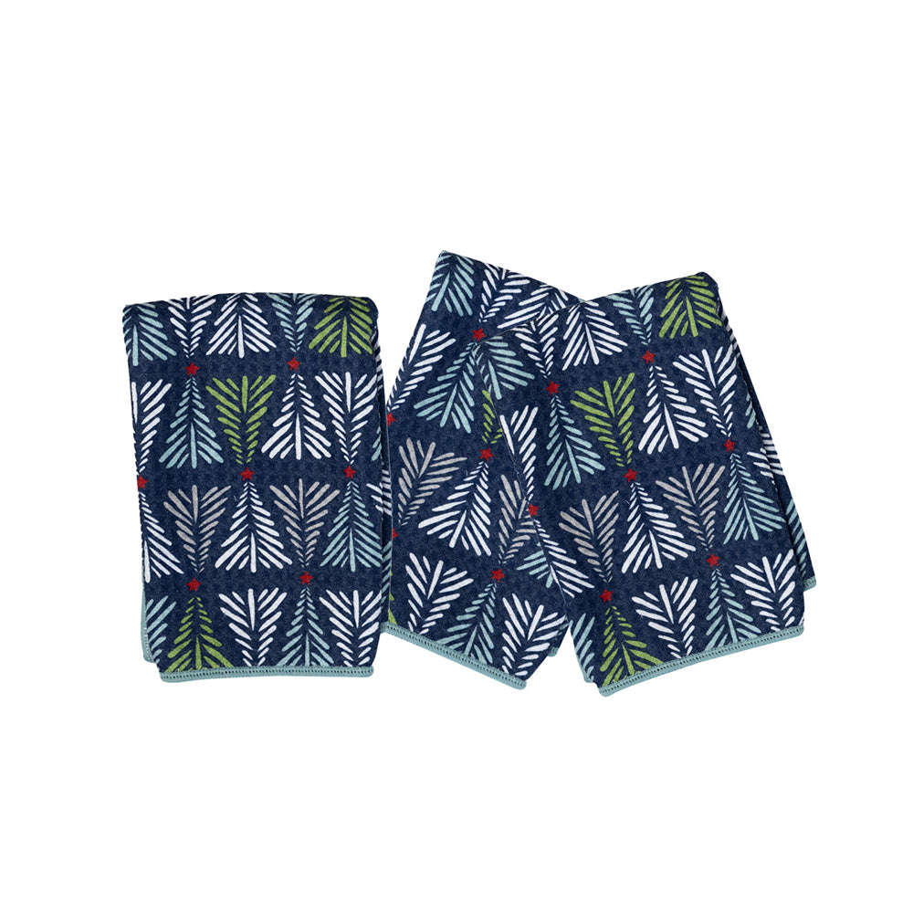 Assorted Mighty Mini Towel (Set of 3) - Holiday Delights