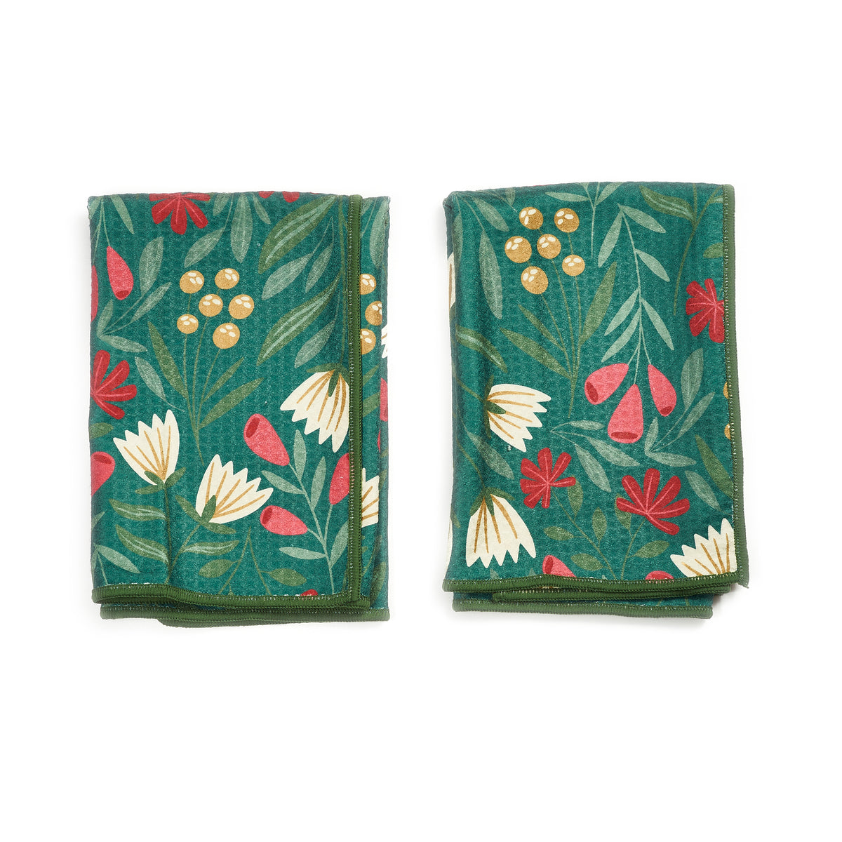 Double Duty Towel (set of 2) Reversible - RJW Utopian Garden