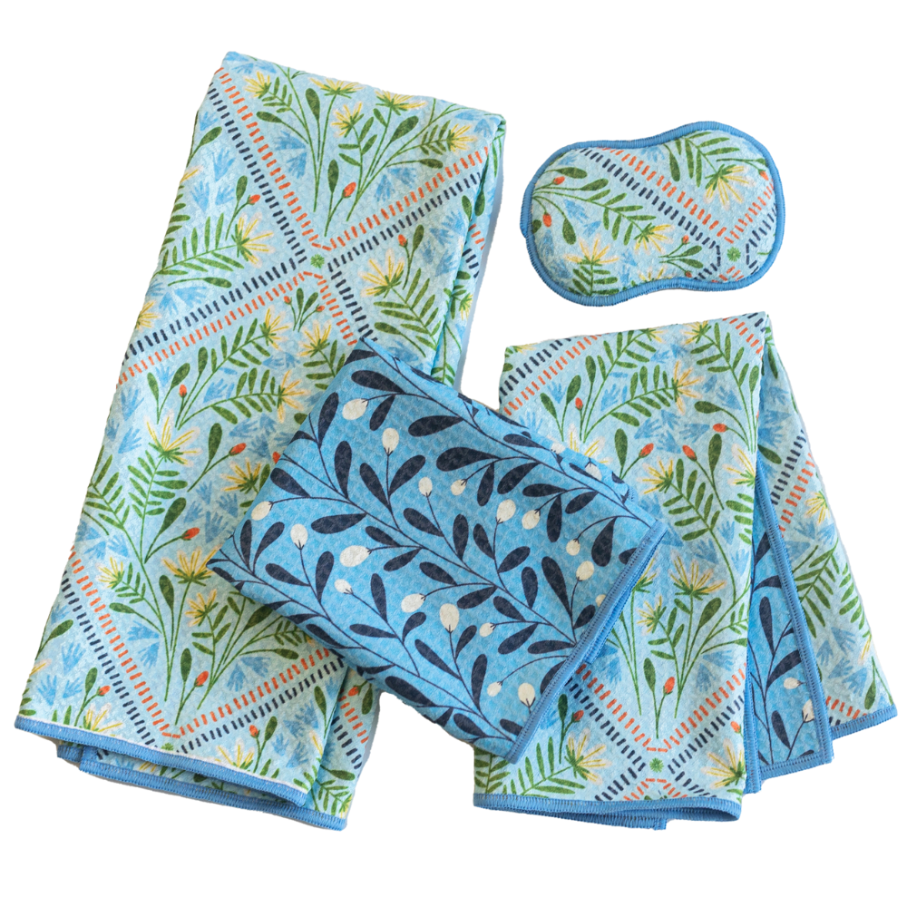 Mighty Mini Towel (Set of 3) Reversible - RJW Upward Kitchen Towels Once Again Home Co.   