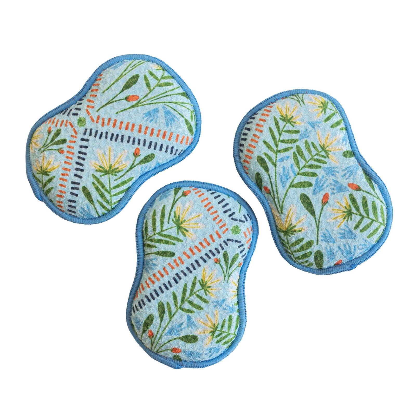 RE:usable Sponges (Set of 3) - RJW Upward Sponges & Scouring Pads Once Again Home Co. Bonnie Blue  