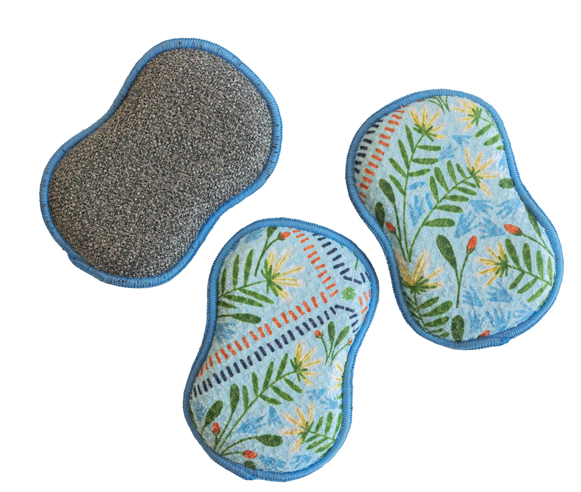 RE:usable Sponges (Set of 3) - RJW Upward Sponges & Scouring Pads Once Again Home Co. Bonnie Blue  