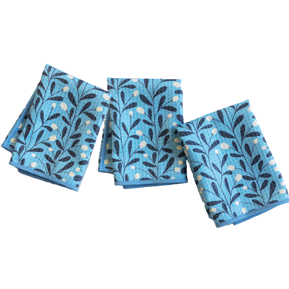 Mighty Mini Towel (Set of 3) Reversible - RJW Upward Kitchen Towels Once Again Home Co.   
